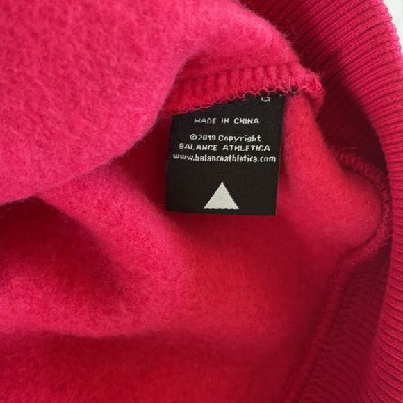 Balance Athletica Pink Cropped Sweatshirt XL - Picture 11 of 12